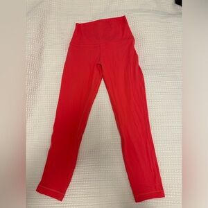 Lululemon Align High-Rise Crop 23”, Lip Gloss (4)